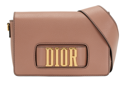 DioRevolution Flap, &pound;850, Handbags, Brown, Leather, Front view